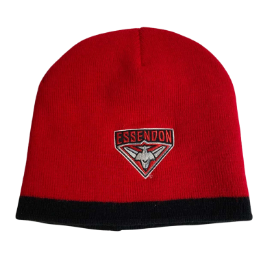 AFL Unisex One Size Essendon Beanie 