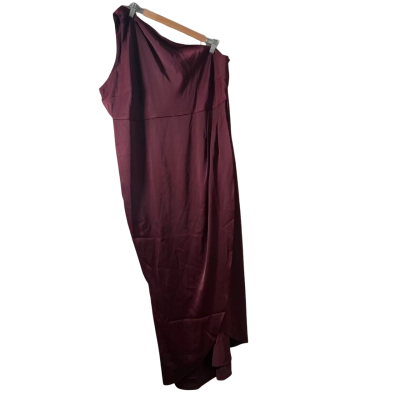 Show po Womens  Size 20 Midi Dress Purple 