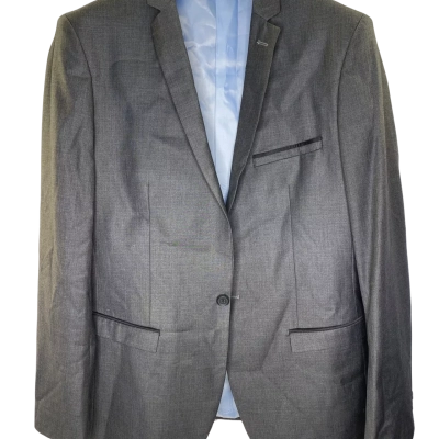 Christian Brookes Mens  Size L Suit Jacket Grey 