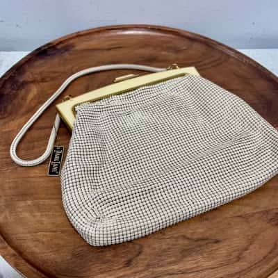 BNWT PARKLANE Glomesh Evening Bag w/compact mirror