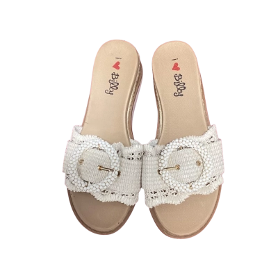 I Love Billy Womens  Size 7 Sandals Cream 