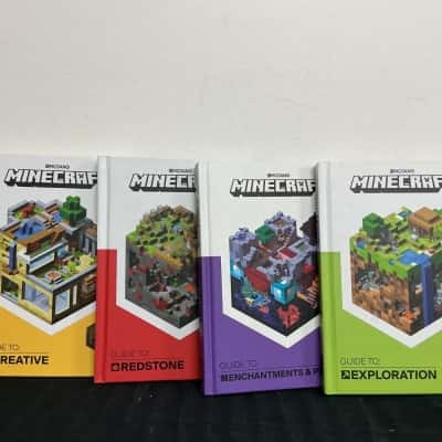 Mojang’s Official Minecraft Hardcover Guide Books 