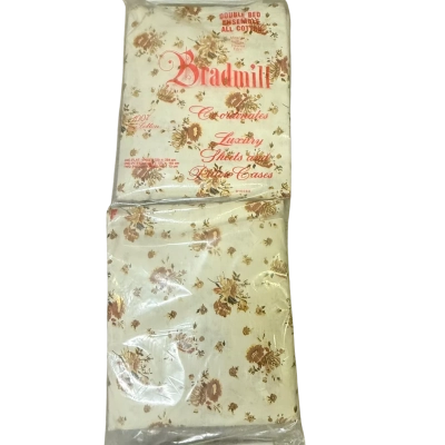Vintage Bradmill Double Bed Sheet Set