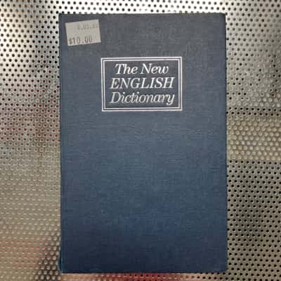 The New English Dictionary Storage Safe