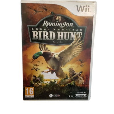 Nintendo Wii - REMINGTON GREAT AMERICAN BIRD HUNT Complete With Manual.