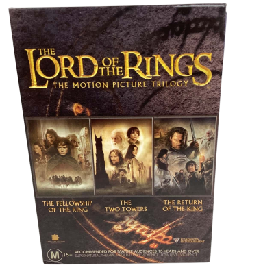 Lord of the Rings boxed set DVD 