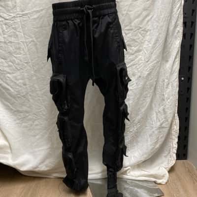 The Anti-Order  Mens  Size S Cargo Pants Black  
