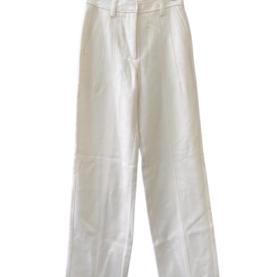 Saba Prudence Wool Wide Leg Pant Size 4 Milk BNWT