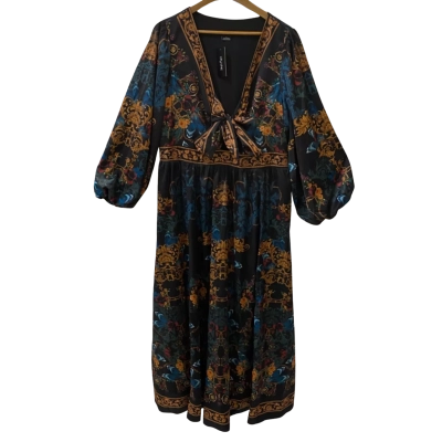 City Chic Womens  Size 16 / S Maxi Dress Multicoloured / Pattern 