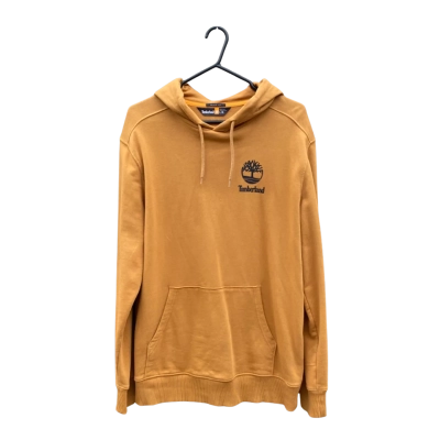 Unisex Timberland Size L Hoodie Jumper Brown / Black