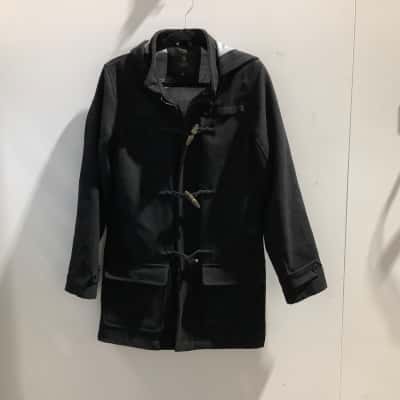 Lost Monarchy XS Black Womens Winter Duffle Coat