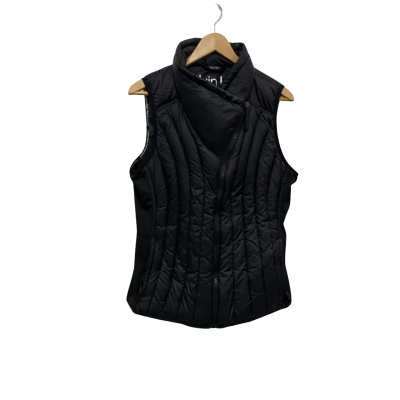 Calvin Klein Performance Womens Size L Vest Jacket Black  