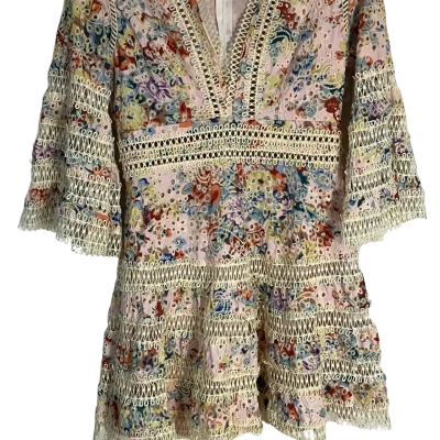 ENZOH Womens  Size M Casual Dress Multicoloured 