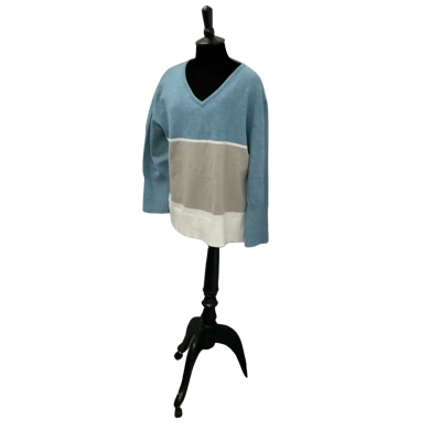  Long Weekends  Womens  Size L, V-Neck Jumper Multicoloured 
