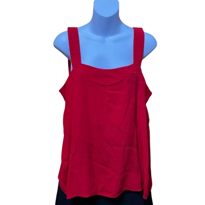 Mister Zimi Womens Size 12 Tank Top Red 