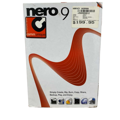 NERO 9 Software RRP $199