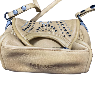 Mimco Womens Handbag. Studded leather 22x16