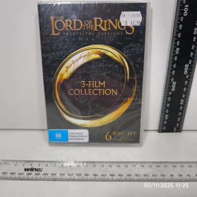 LOTR Theatrical Versions DVD 6 Disc Set PreOwned As New 