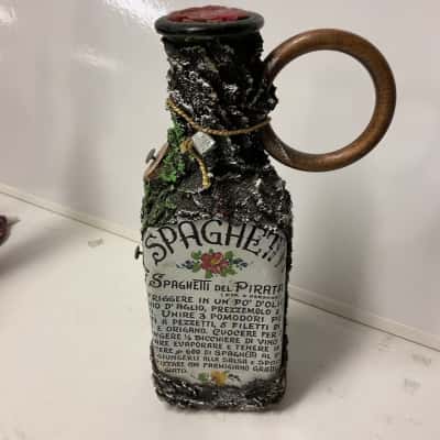 Vintage Italian recipe bottle
