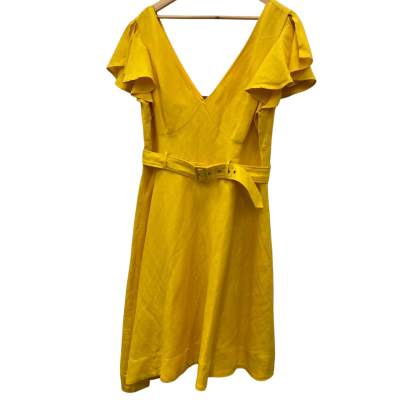 Wayne Cooper Womens  Size 16 Party Dress Yellow 