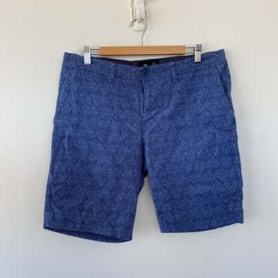 Jay Jays Blue Pattern CHino Shorts  Size 33 