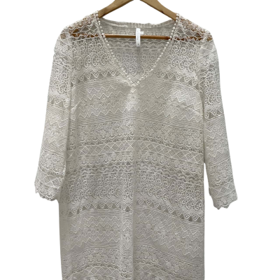 Seafolly Womens  3/4 Sleeve Top Size M