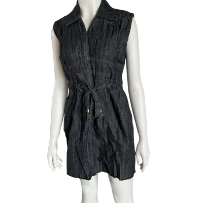  Republica Womens Size S Mini Dress Dark Denim 