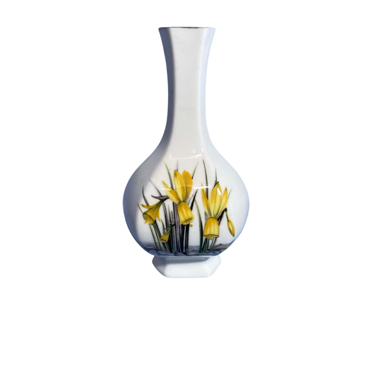Royal Worcester Small Bone China Vase ( Made in England) Floral Pattern