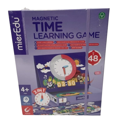 Magnetic time learning game new in box