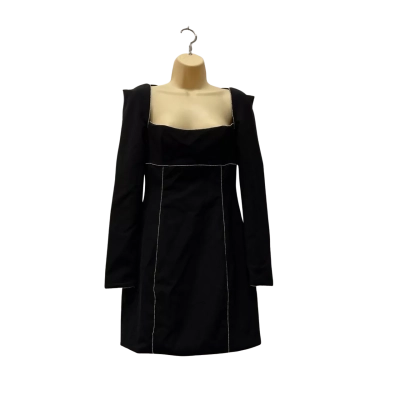 Third Form Baller Long Sleeve/ Mini Dress Size S Black  