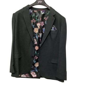 Johnny Bigg Mens  Size 46 Suit Jacket Green 