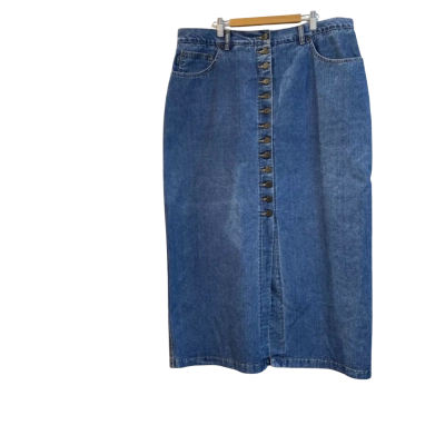 Vintage Corfu Denim Skirt