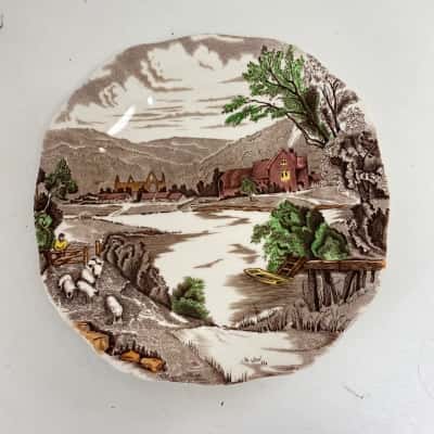 Alfred Meakin Hand Painted Tintern Plate 