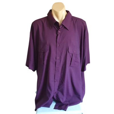 Cipollini Mens  Size XXXXXXXL (7XL) Business Shirt Maroon BNWT