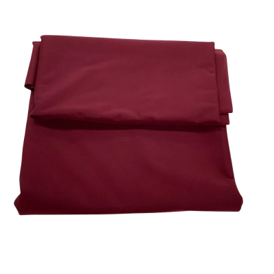 Poly Cotton Maroon Fabric 100 x 150 cm            f5