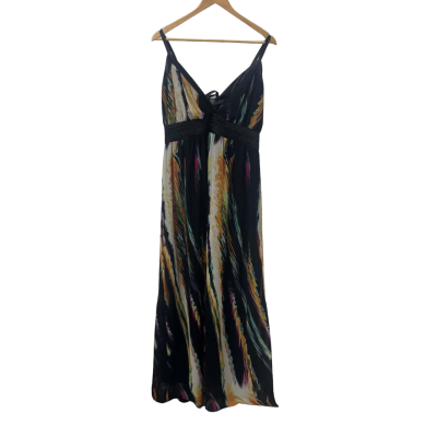 City Chic Womens  Size M Maxi Dress Multicoloured 