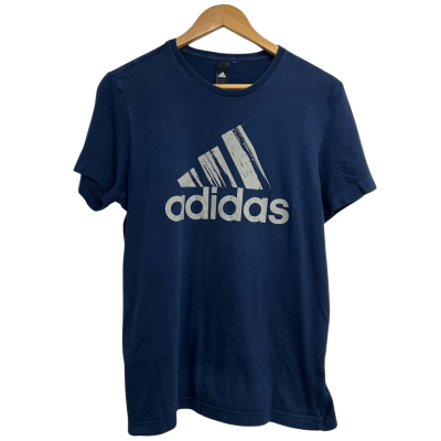 Adidas Mens Size M Navy Blue T-Shirt