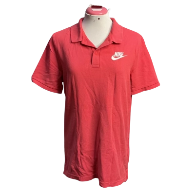 Nike Womens  Size S Polo Shirt Pink  