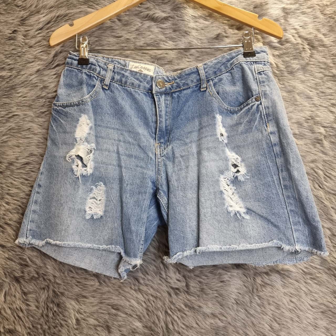 REDUCED* Lee Cooper Ripped Denim Shorts 