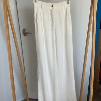 MESHKI  Womens long pants- Size XS White 