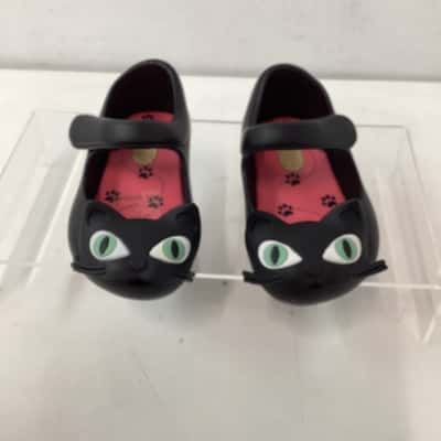 Melissa pvc cat sandals  Kids  Size 5 Black  