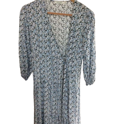  Womens  Size 10 Cocktail Dress Floral 