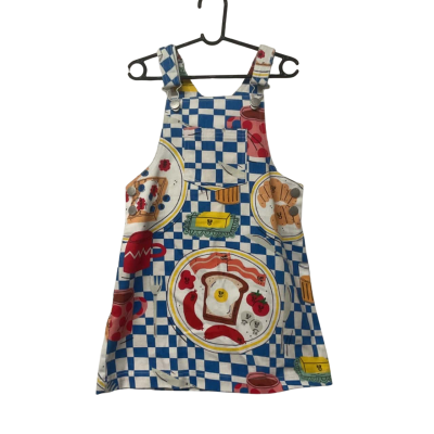 Kids Gorman Size S Overall Dress Gingham / Multicoloured 