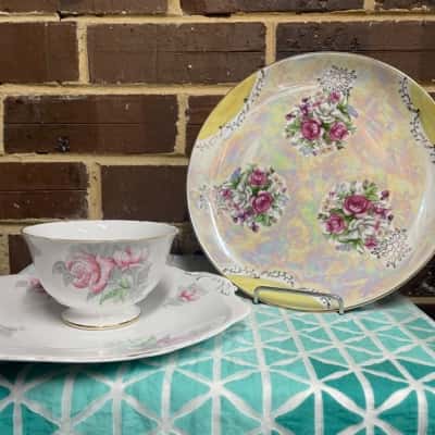 Decorative Serving Plate / Decor Piece - Bowl & Plate, Royal Stafford England 