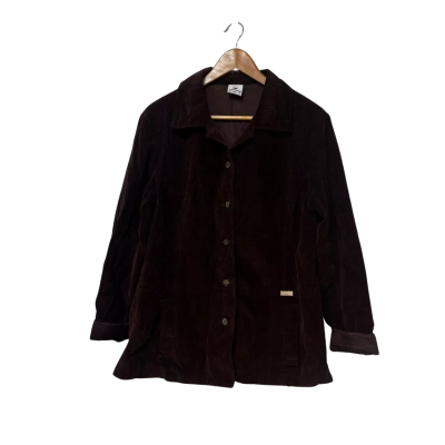 Billabong 90’s Corduroy Size 14 Blazer Brown 