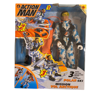 Action Man - Polar Ski Mission - (A ski is missing)