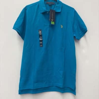 U.S. Polo Assn. Mens  Size M Polo Shirt Blue 