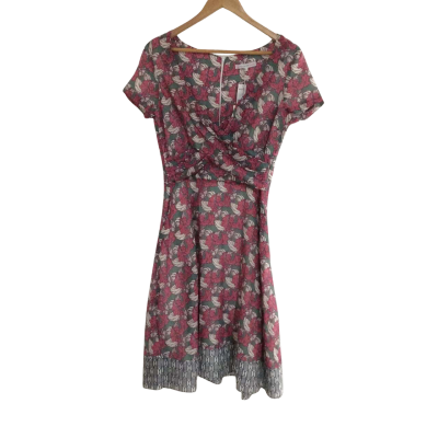 Paul & Joe Women  Size 40 Floral Dress Floral / Green / Multicoloured / Pink  