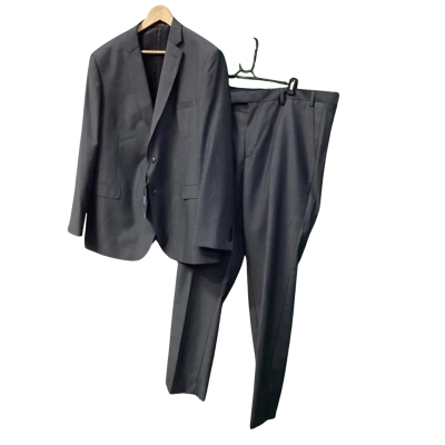 Trent Nathan Mens suit Size L Grey 
