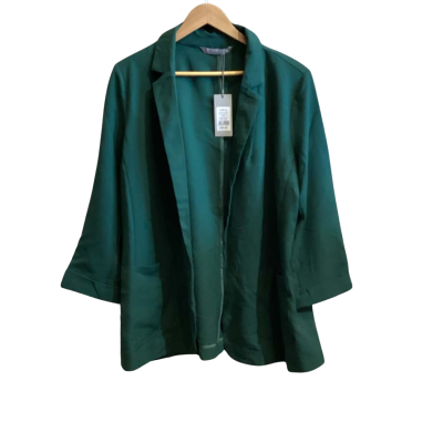 Katies Womens  Size 18 Blazer Green 
